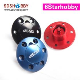 6Starhobby Round Aluminum Fuel Dot /Fuel Plug for Airplane- Black/ Blue/ Red Color