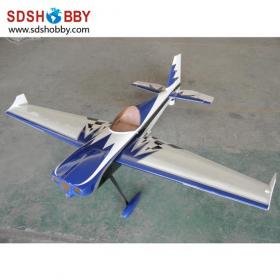 NEW 30% Scale 87in Slick 540 50cc Carbon Fiber Version Super 3D RC Gasoline Airplane/Petrol Airplane ARF-Blue & White Color