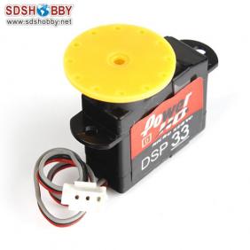 Power HD Micro/Mini Digital 0.35kg/2.9g 20T HD-DSP33 W/ Plastic Gears for F3P/KT3D