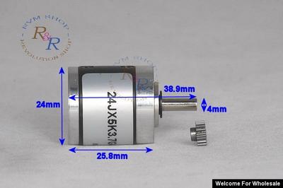 Tuborix 24mm 1:3.7 Direct-Drive Planetary Gear Box