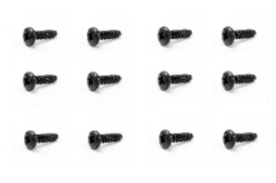 Redcat Racing Round Head Screw 2.5 22mm 12 pcs REDS124