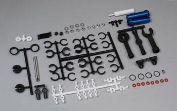 Associated Rear Shock Kit 1.32 Blue Alum RC10GT ASC6444