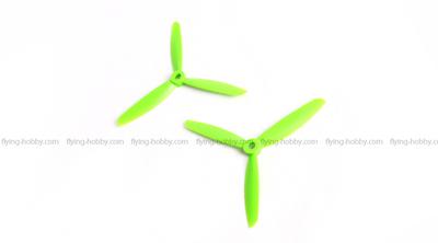 Multi Flyer 3 Blades Prop 8 inch - Green