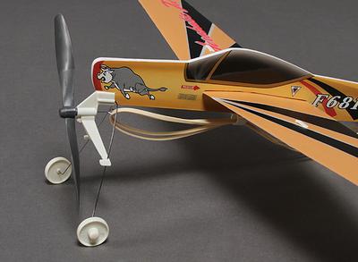 SF. 260 Rubber Band Powered Freeflight Model 480mm Span