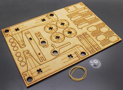 Catapult Laser Cut Wood Model (KIT)