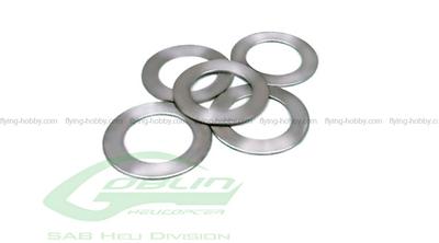 Steel Shims X10x X16 x 0,1(5pcs)- Goblin 500