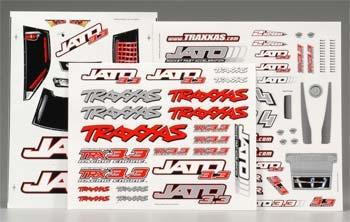 Traxxas Decal Sheet Jato 3.3 TRA5513X