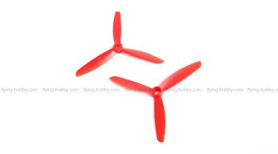 Multi Flyer 3 Blades Prop 8 inch - Red