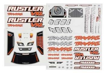 Traxxas Decal Sheets Rustler VXL TRA3713R