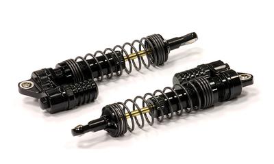 Integy Billet Machined Alloy Piggyback Shock Set (2) INTC23782BLACK