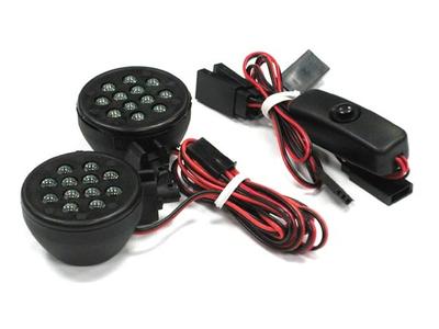 Integy Off-Road High Brightness Large Spot LED Light Set INTC23341BLACK