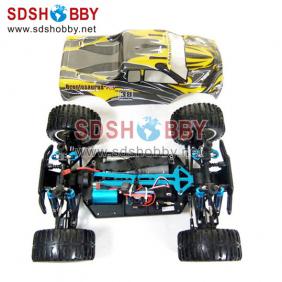 HSP 1/10 Brushless RC Electric Off-Road Monster/Truck RTR (Model No.: 94111PRO) with 2.4G Radio, 7.2V 1800mah Battery