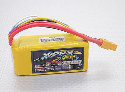 ZIPPY Compact 1300mAh 4S 25C Lipo Pack