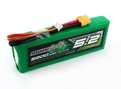 Multistar High Capacity 3S 5200mAh Multi-Rotor Lipo Pack