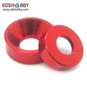 10PCS M3 Aluminum Alloy Counter-Sunk Screw Gasket Washer (Multicolor)