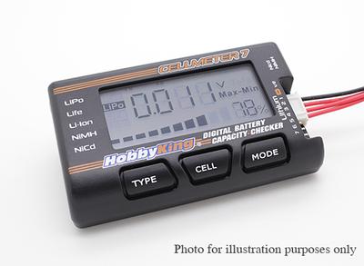 H-King Cellmeter-7 Lipo/Life/Li-ion/Nimh/Nicd Digital Battery Checker With Balance Function