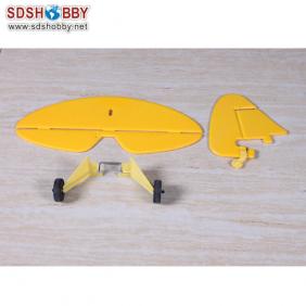 J3 EPO/Foam Electric Airplane ARF Brushless version -Yellow Color