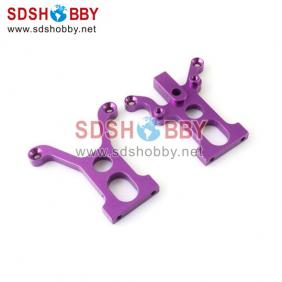 Alum.Centre Diff.Mount+Post  2PCS     purple