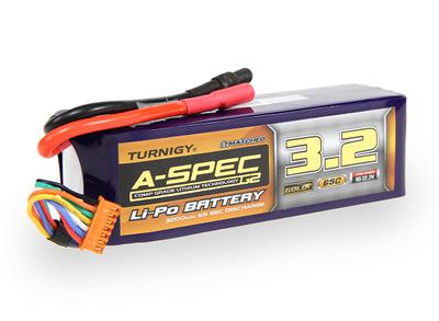 Turnigy nano-tech A-SPEC G2 3200mah 6S 65~130C Lipo Pack