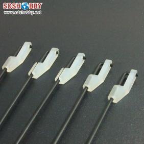 Hard Steel Wire and Metal Clevises Set M2×D1.8×L85mm