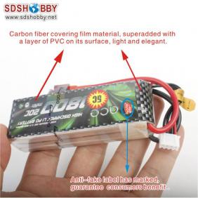 Gens ACE New Design High Quality 1800mAh 20C 3S 11.1V Lipo Battery with T Plug