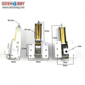 Air Retracts Kit (Φ4.0) with 2pcs Gear Mounts One-way Air-pressure Control