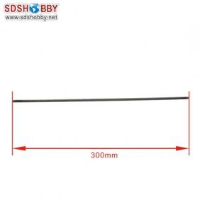 Flexible Axle (Round & Square) Positive Dia. =φ6.35 Side=5X5mm Length=300mm for RC Model Boat