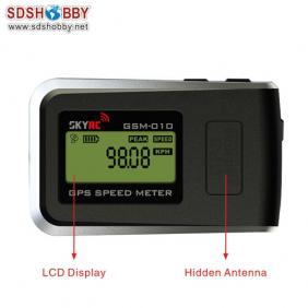 GPS Speed Meter/GPS Speed Tester with Quick Positioning, Recording Speed and Altitude Function for RC Car, Airplane and Helicopter