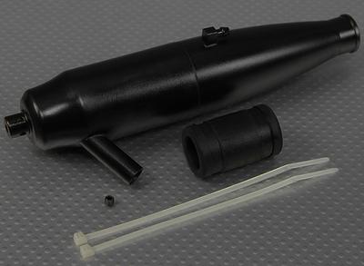 Universal Alloy Muffler Type B (Black)