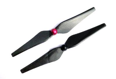 9.4x 4.3 inch  3K Carbon Propeller Set (one CW, one CCW) W/ self-lock nut for DJI Phantom V2