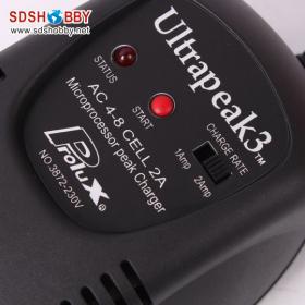 PX3402 Prolux 2A-230V Peak Detection Charger for Ni-Cd/Ni-MH Battery