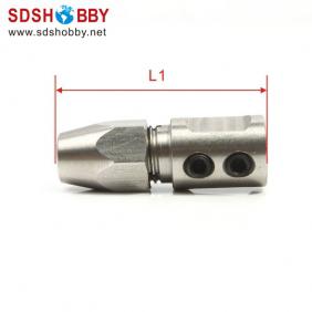 Collet Length=32mm Dia-A=5mm Dia-B=4mm