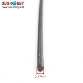 Drive Shaft with screw Length-A=350mm Dia.A=4mm Dia-B=3.17mm