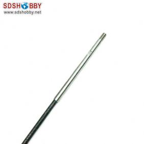 Drive Shaft with screw Length-A=350mm Dia.A=4mm Dia-B=3.17mm