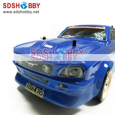 1/10 Scale RC Brushed Electric On-Road Drift Car RTR #102470 with 2.4G Radio, RC540 Motor, 4WD System, 7.2V 1800mah Battery