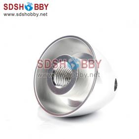 Aluminum Adaptor Spinner for RC Model Airplanes 3/8-24 D32 x H30 mm-Silver Color