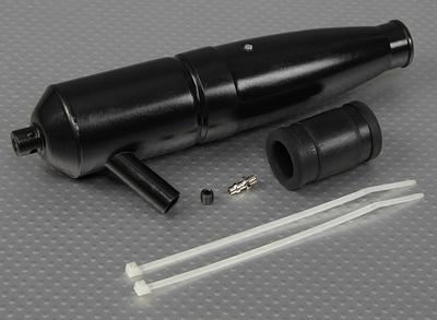 Universal Alloy Muffler Type A (Black)