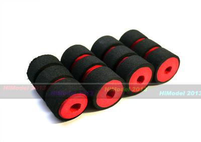 D24xd8xL45mm Landing Skid Sponge Shock Absorbing & Protection Sleeves (4pcs)