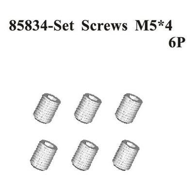 Redcat Racing Hex Head Grub Screws M5 4 6P RED85834