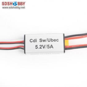 Three in one UBEC/CDI switch for Gasoline Engine