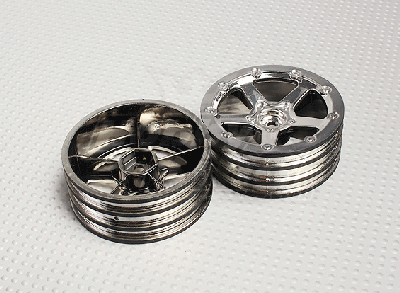 Chrome Wheel (2pcs/bag) - A2016T