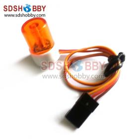 High Imitation RC 360 Degree Rotation Small Night Flash LED Light/ Police Car Lights for 1/8 1/10 1:8 1:10 RC Model Cars