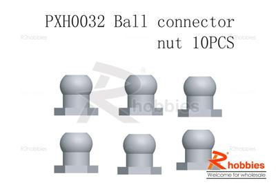 Ball connector nut