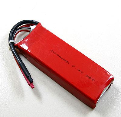 HiModel 2200mah/7.4V 35C Li-poly Battery Pack