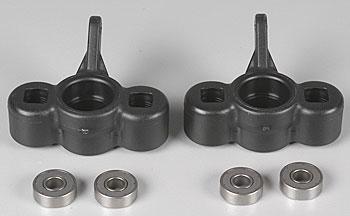 RPM T/E-Maxx Axle Carriers w/Bearings Black RPM80032