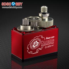 Power HD 25kg 8.4V HV Ultra Premium Digital Servo D-25HV with Metal Gears and Double Bearings