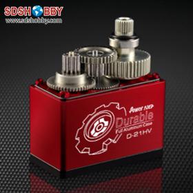 Power HD 21kg 8.4V HV Ultra Premium Digital Servo D-21HV with Metal Gears and Double Bearings