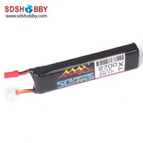 TX 2700MAH 7.4V 2S1P Li-Po Battery for Transmitter