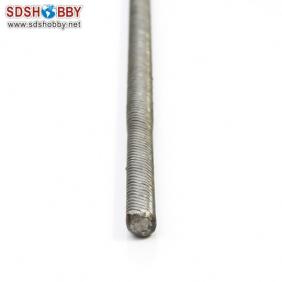 Flexible Axle (Round & Square) Positive Dia. =φ6.35 Side=5X5mm Length=305mm for RC Model Boat