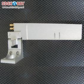 Aluminum Alloy 165 Single Rudder Length=32mm Height=165mm with Water Pickup for RC Boat